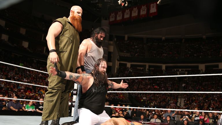 The Wyatt Family welcomed Daniel Bryan on Raw