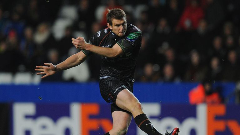 Dan Biggar: Added the extras on comfortable night for Ospreys