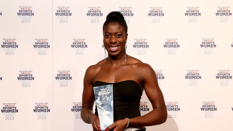 Christine Ohuruogu: Sunday Times and Sky Sports Sportswoman of the Year