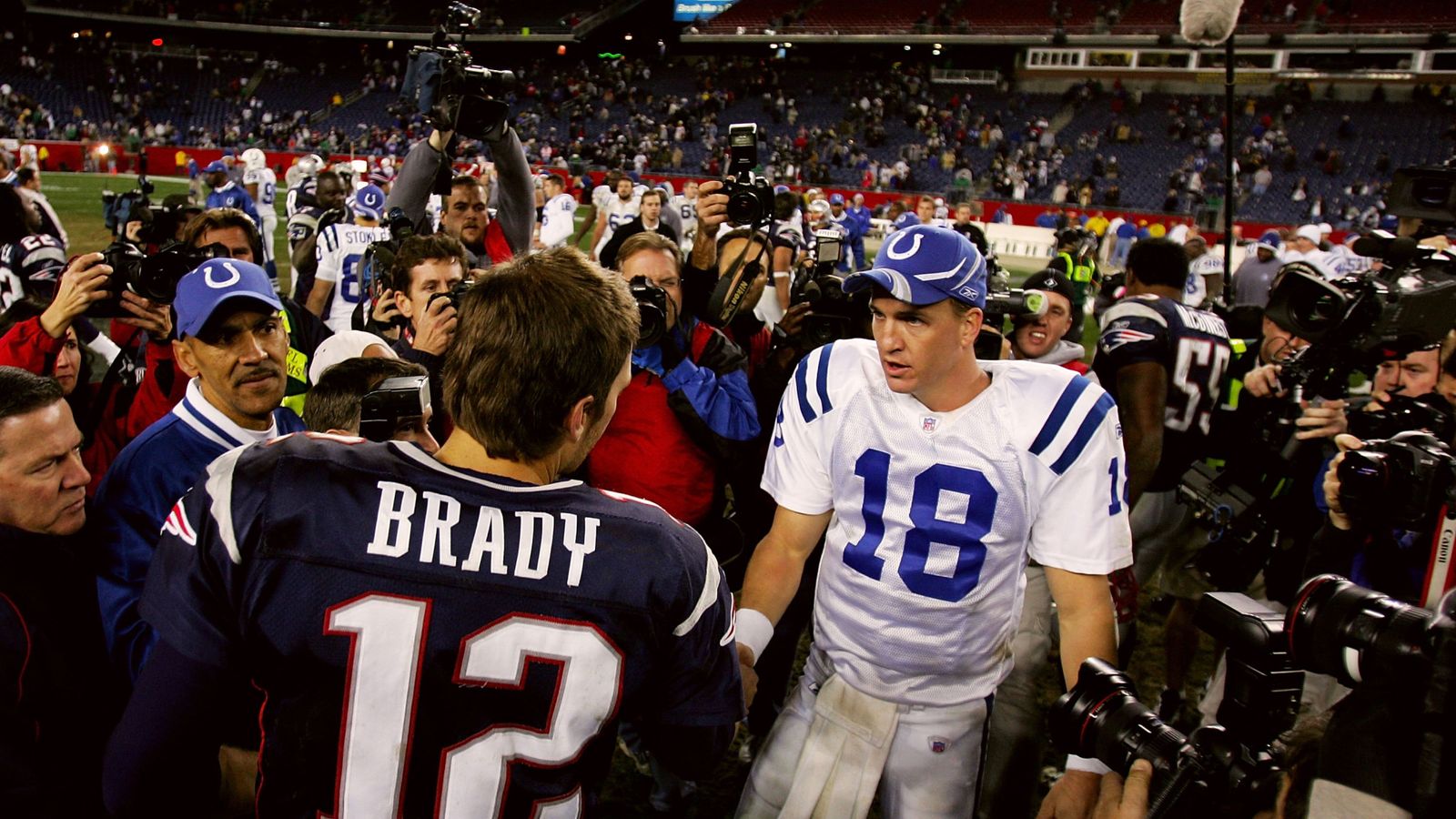 Tom Brady, Peyton Manning to face off for 15th time since 2001 