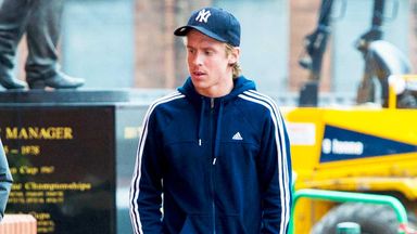 Image of Stefan Johansen: Norway midfielder was at Celtic Park for talks