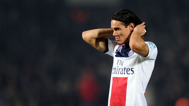 Edinson Cavani: Not happy with PSG system