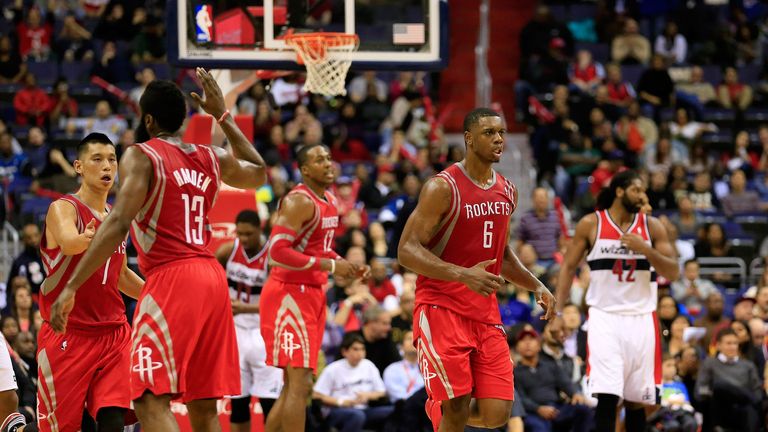 James Harden: Led the Rockets with 25 points