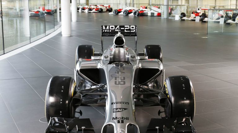 Unveiled: McLaren&#39;s MP4-29 (Credit: McLaren)