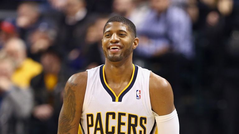 Paul George led the scoring the Pacers on Saturday with 36 points against the Clippers