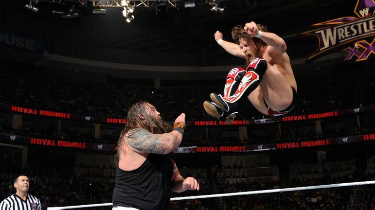 Bray Wyatt flattened Daniel Bryan with a pair of Sister Abigails to win a blistering bout