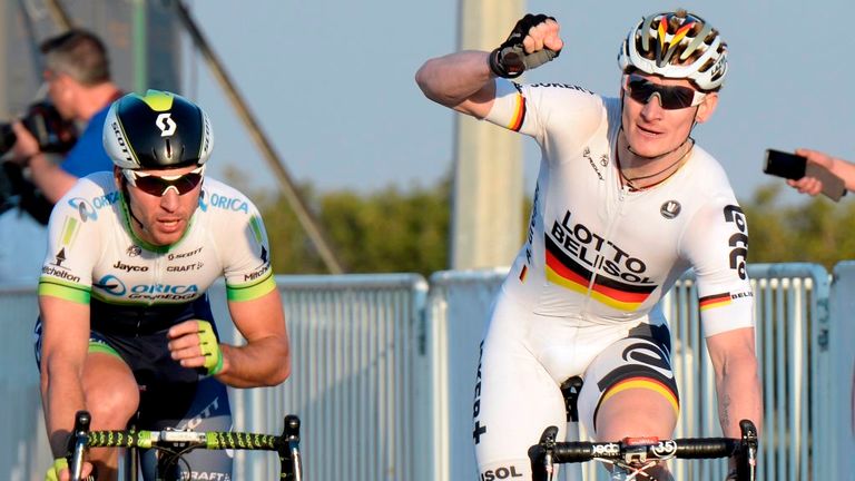 Andre Greipel claimed his third win of the season