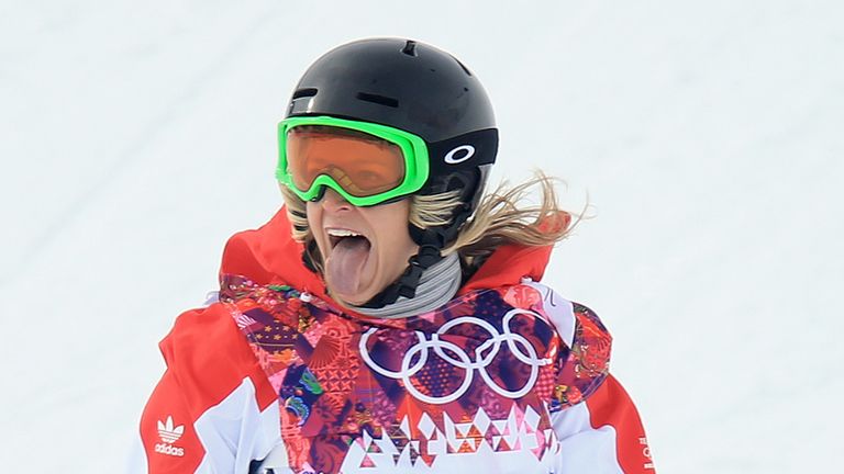 Jenny Jones: Claimed a Bronze medal for Great Britain