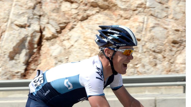 Kristof Goddaert pictured during the 2013 Tour of Oman