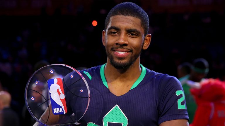 Kyrie Irving: Named MVP after 31-point haul in the All-Star game