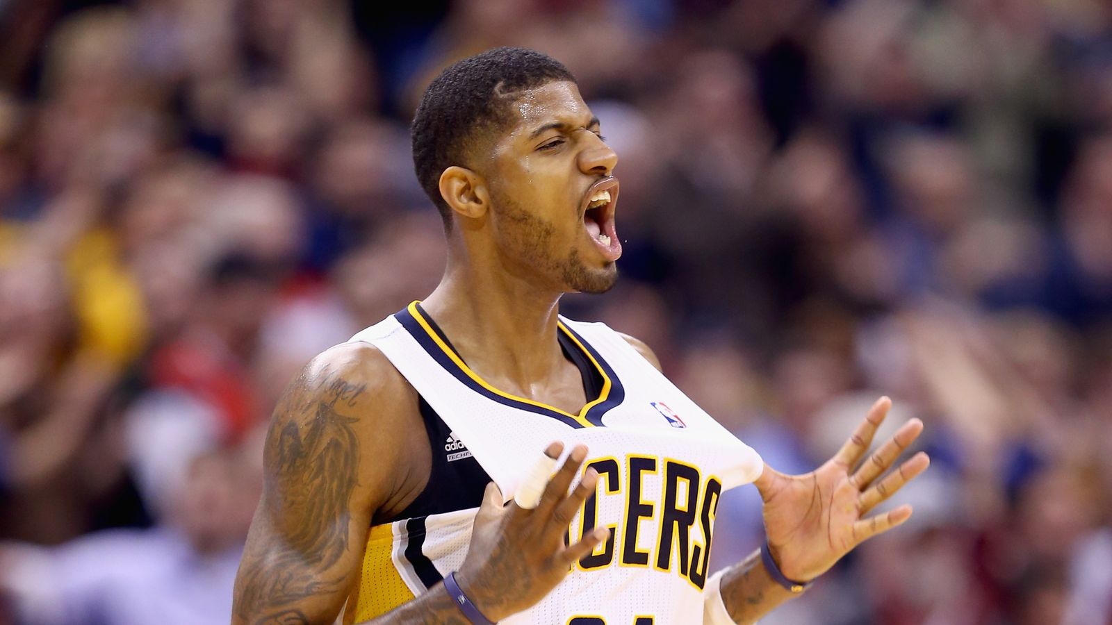 Paul George leads as Indiana Pacers hold off New Orleans Pelicans 