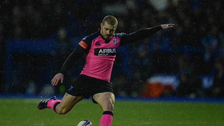 Gareth Davies: 23 points with the boot for Cardiff Blues