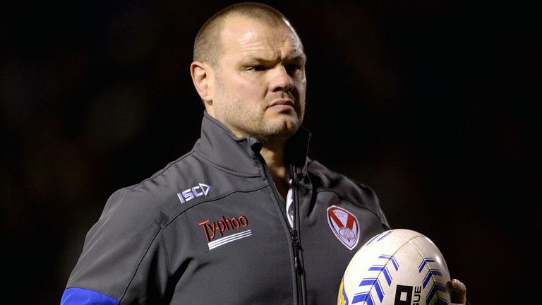 St Helens head coach Keiron Cunningham