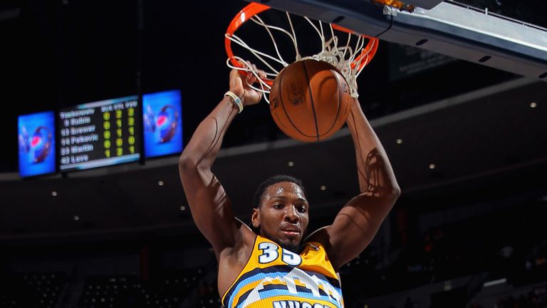 Kenneth Faried: Scored late on to deny the Golden State Warriors