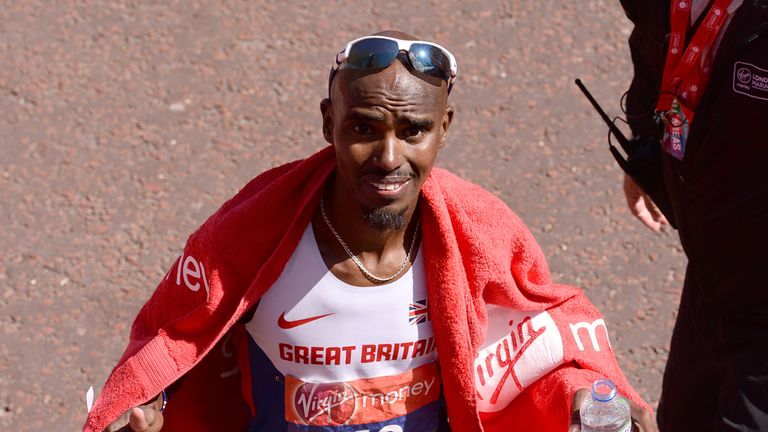 Mo Farah: Included in the England squad