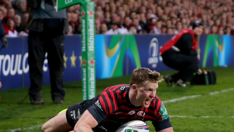 Chris Ashton: Equalled the record number of tries in a Heineken Cup campaign
