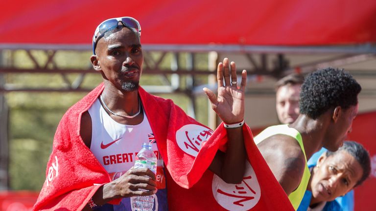 Mo Farah: Finished eighth in last month&#39;s London Marathon