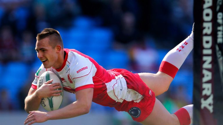 Greg Eden bagged two tries for the Rovers on Friday