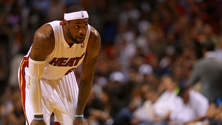 LeBron James: One of the players rested by the Miami Heat