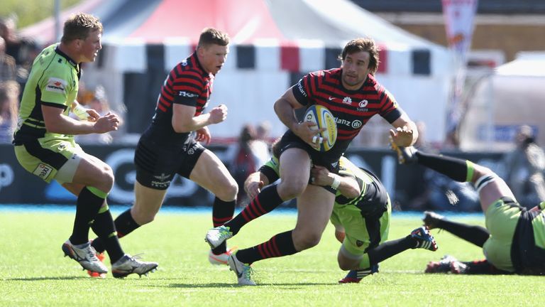 Marcelo Bosch: Scored the third of Saracens&#39; two tries