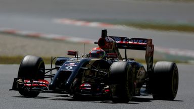 Pastor Maldonado: First normal day of testing this year