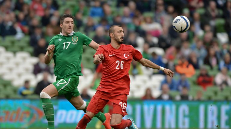 Ahmet Ilhan (R): Threatened Ireland's defence on numerous occasions