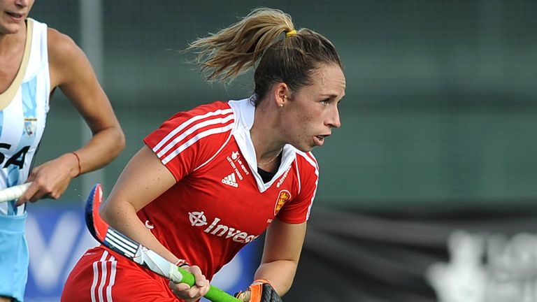 Susannah Townsend: on the scoresheet for England