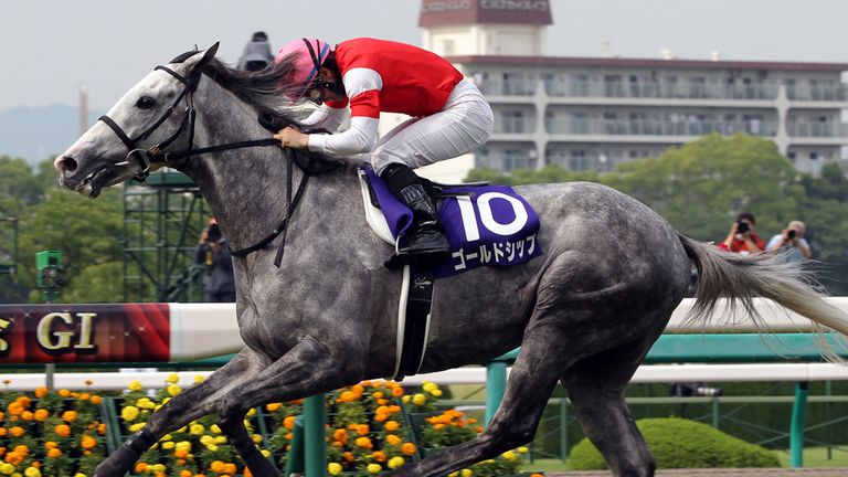 gold ship wins back-to-back renewals of the takarazuka kinen.
