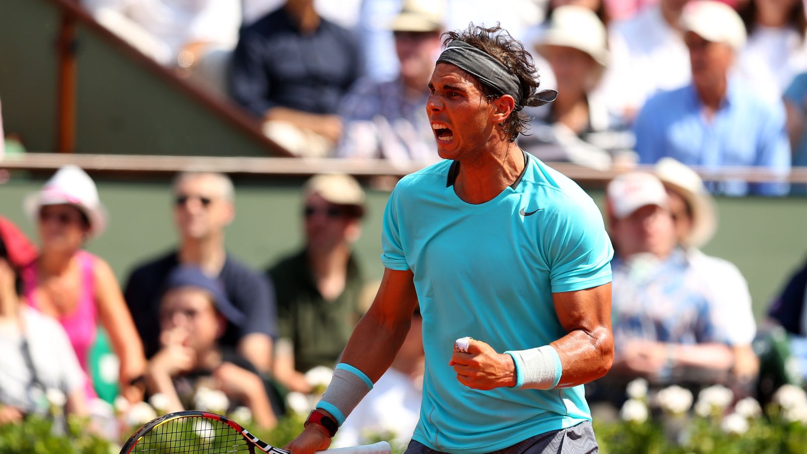 Sporting world. Rafael Nadal Tennis photo. Время в теннисе.