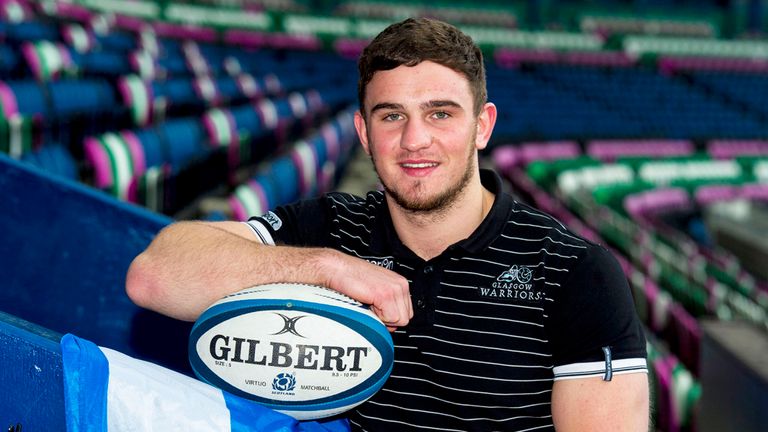 Adam Ashe: Will make debut for Scotland against South Africa