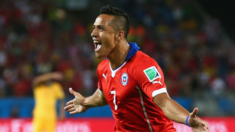 Alexis Sanchez: Opened the scoring for Chile