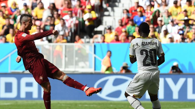 Cristiano Ronaldo: Portugal forward scored against Ghana