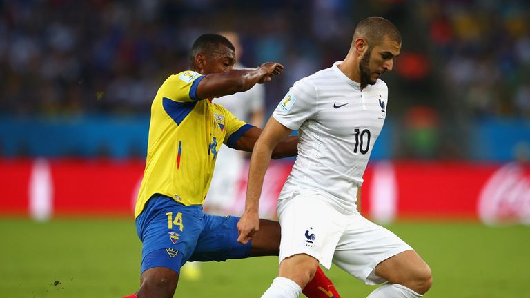 Karim Benzema: Battles for possession