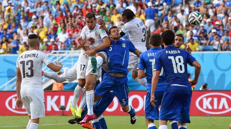 Diego Godin: Scored winner for Uruguay
