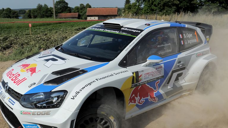 Sebastien Ogier: A minute clear with four stages left in Poland