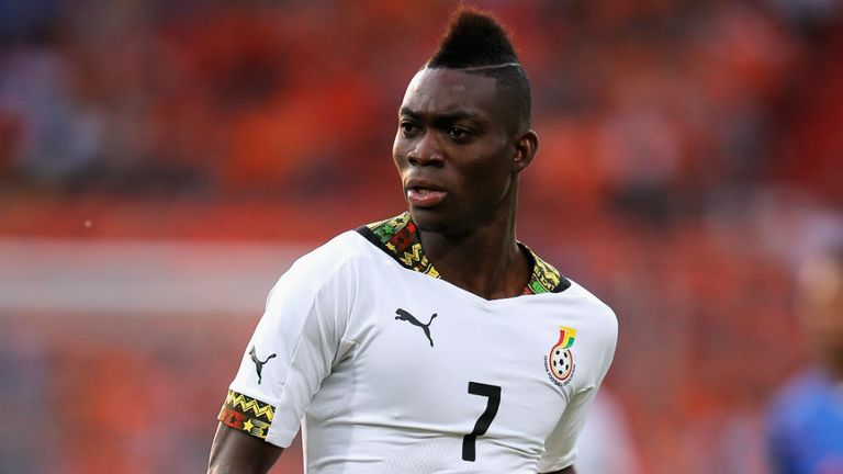 Atsu has 42 caps for Ghana