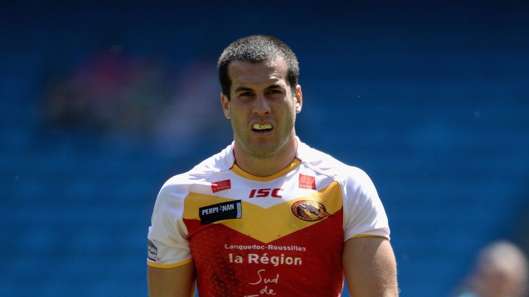 Michael Oldfield: Hat-trick of tries for Catalan Dragons