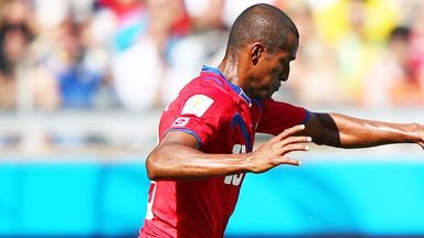 Image of Roy Miller: Costa Rica defender will miss the match against Netherlands through injury