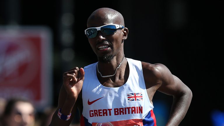 Mo Farah will run the 5,000 and 10,000 in Zurich