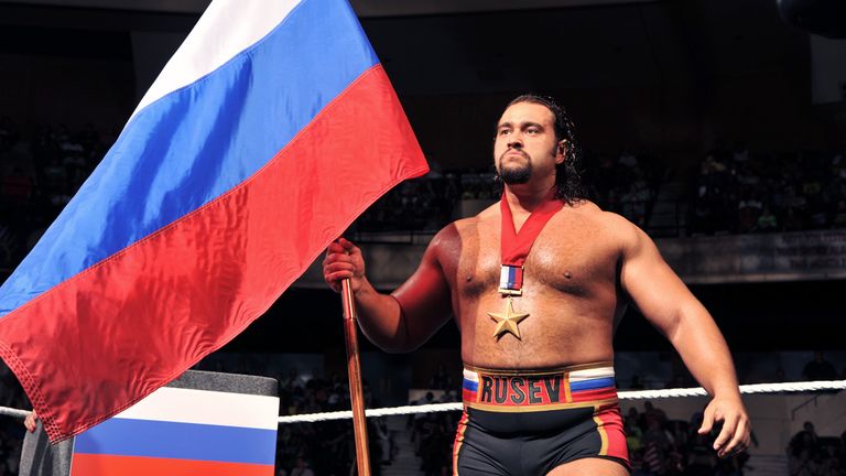 Rusev is proud to represent Russia