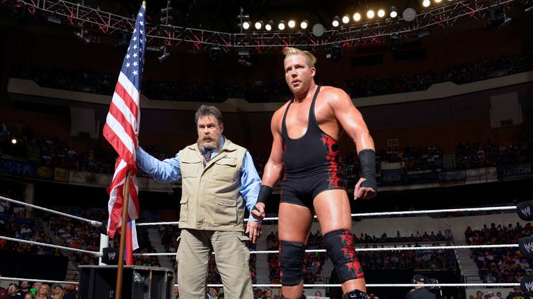 Zeb Colter (L) has had a big impact on Jack Swagger's career
