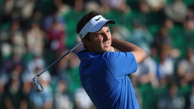 Ashley Chesters: Impressed during the first round of the Open at Hoylake