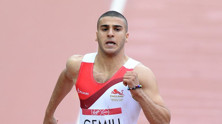 Adam Gemili: Picked up a silver medal by finishing behind Jamaican Kemar Bailey-Cole