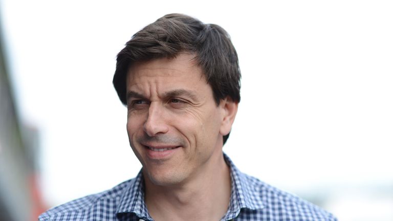Toto Wolff: Injured in cycling crash