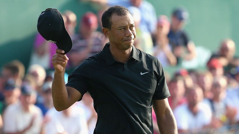 Tiger Woods: Only just made the cut at Hoylake