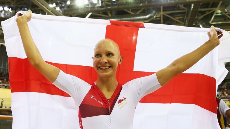Joanna Rowsell dominated the final from start to finish