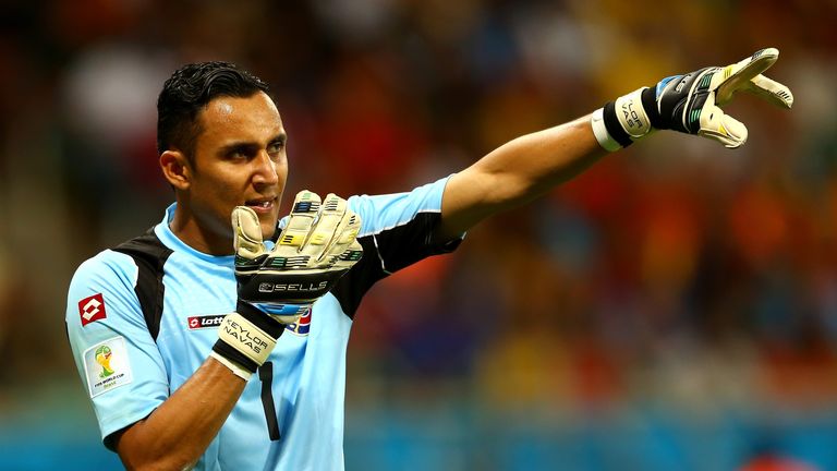 Keylor Navas: Numerous saves