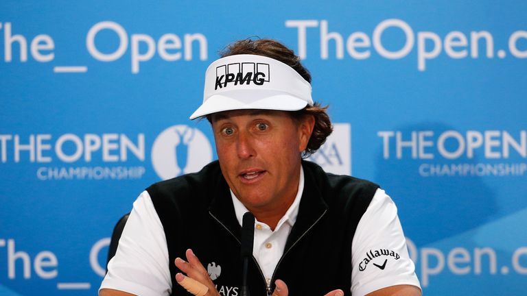 Phil Mickelson: Thinks his game is coming together ahead of the Open