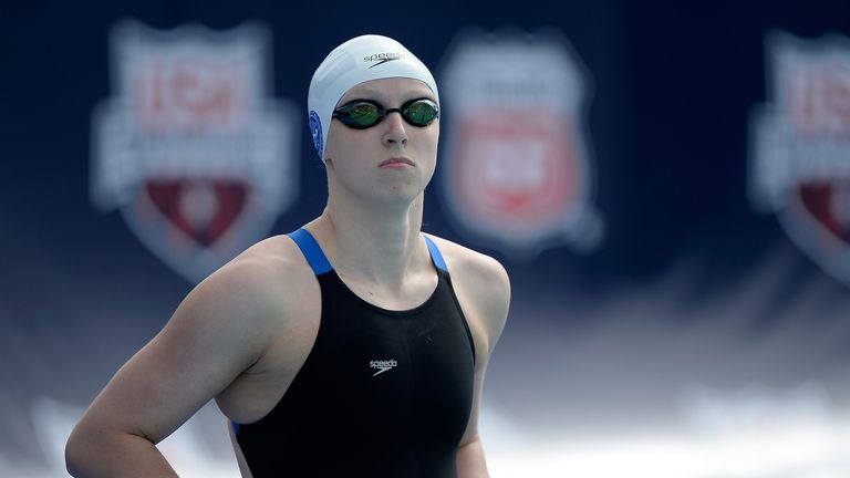 Katie Ledecky is a dominant force in women's swimming