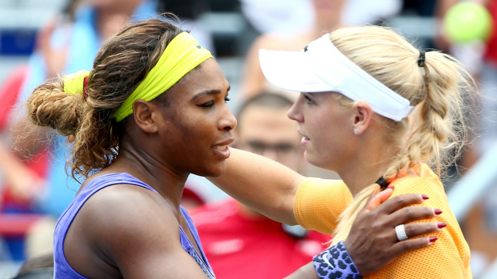 Us Open Serena Williams And Caroline Wozniacki Vow To Put Friendship 2834